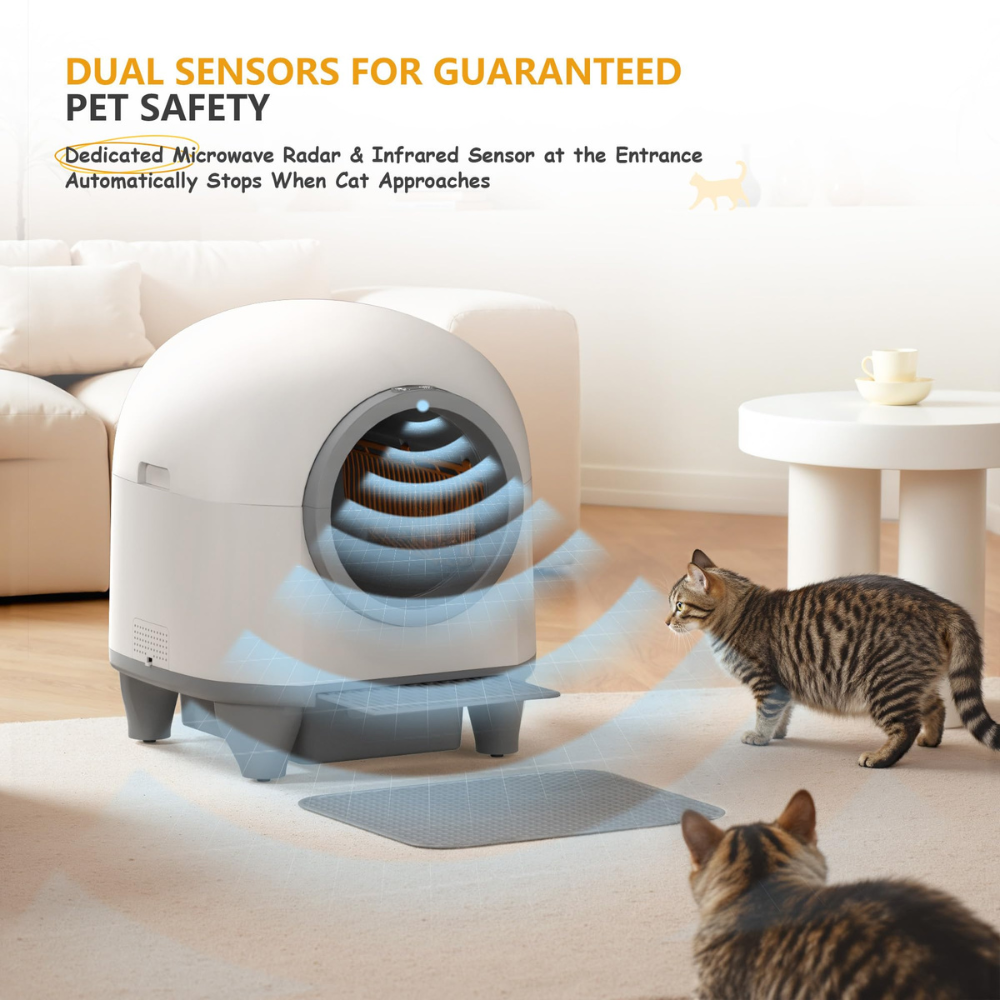 Self-Cleaning Litter Box