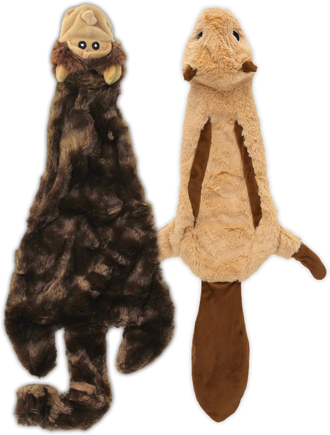Best Pet Supplies Squeaky Dog Toys with Soft Durable Fabric for Small, Medium and Large Pets Interactive Toy for Indoor Play, Supports Active Biting and Play - 1Wild Duck, Small