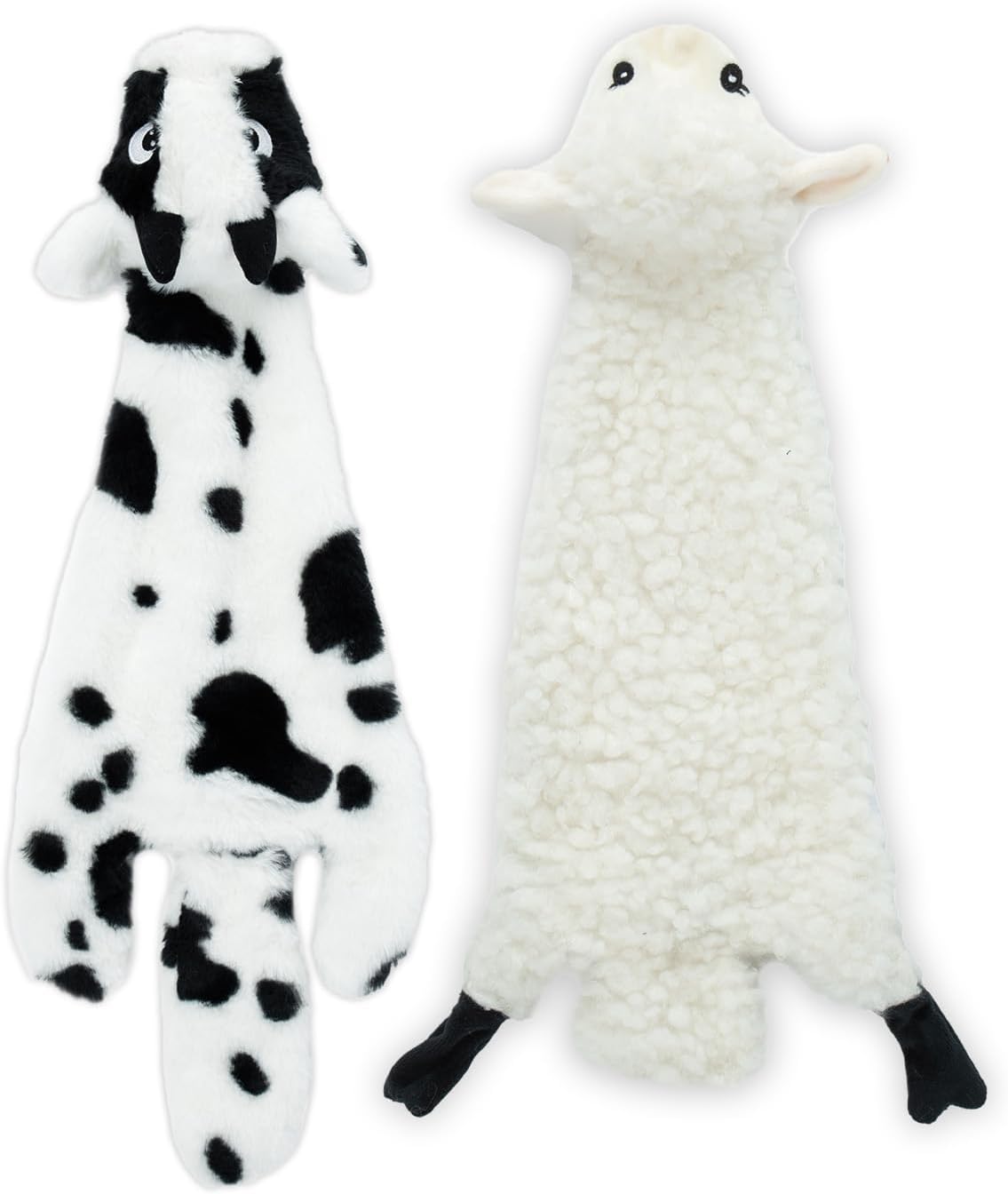 Best Pet Supplies Squeaky Dog Toys with Soft Durable Fabric for Small, Medium and Large Pets Interactive Toy for Indoor Play, Supports Active Biting and Play - 1Wild Duck, Small