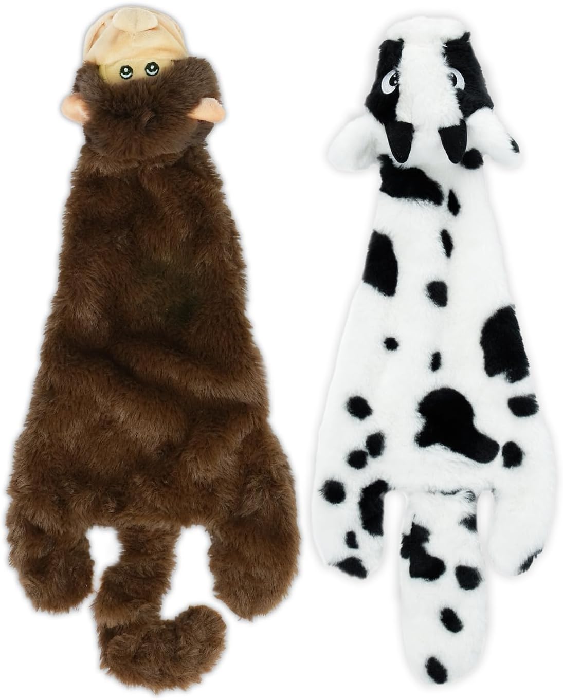 Best Pet Supplies Squeaky Dog Toys with Soft Durable Fabric for Small, Medium and Large Pets Interactive Toy for Indoor Play, Supports Active Biting and Play - 1Wild Duck, Small