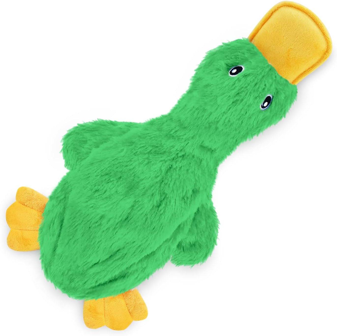Best Pet Supplies Squeaky Dog Toys with Soft Durable Fabric for Small, Medium and Large Pets Interactive Toy for Indoor Play, Supports Active Biting and Play - 1Wild Duck, Small