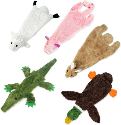 Best Pet Supplies Squeaky Dog Toys with Soft Durable Fabric for Small, Medium and Large Pets Interactive Toy for Indoor Play, Supports Active Biting and Play - 1Wild Duck, Small