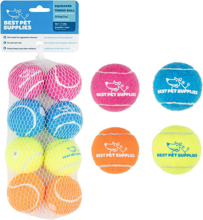 Best Pet Supplies Interactive Squeaky Dog Chew Toy, Ideal Dog Toys for Chewers, Small, Medium & Large Dogs, and Fetch Lovers - Crinkle Duck (Yellow), Large