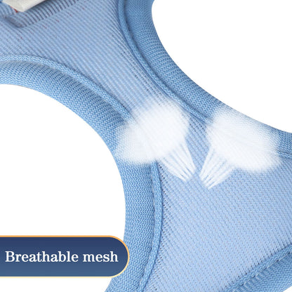 YIMEIS Dog Harness and Leash Set, No Pull Soft Mesh Pet Harness, Reflective Adjustable Puppy Vest for Small Medium Large Dogs, Cats (Pink, X-Small (Pack of 1)